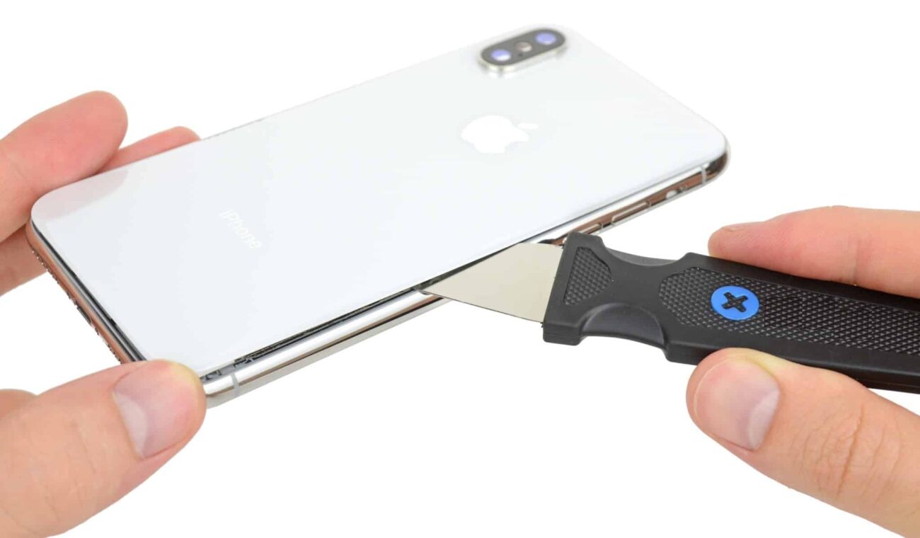 Inlocuire Geam Sticla Spate Iphone X