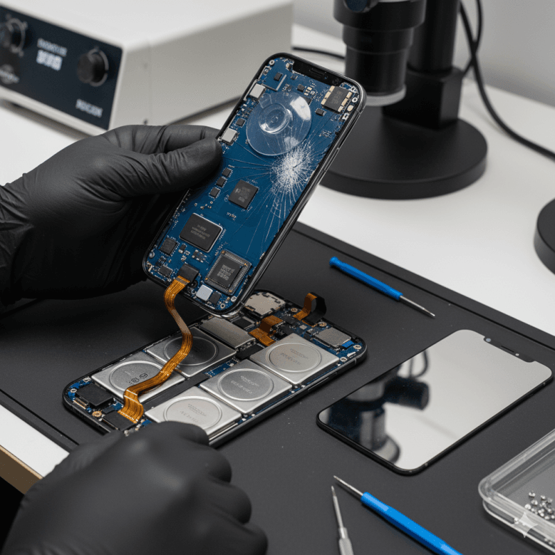 Schimbare Inlocuire Ecran Display Iphone 17 Air