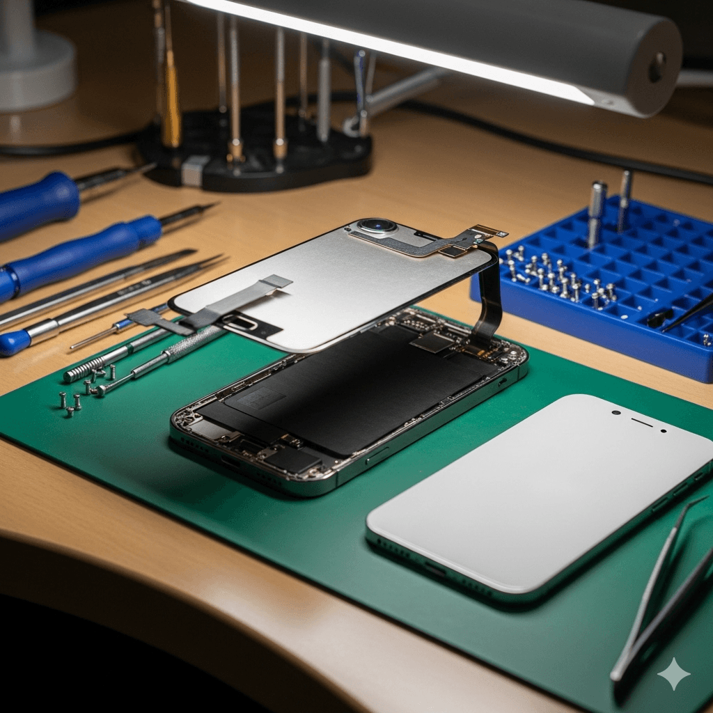 Schimbare Inlocuire Ecran Display Iphone 17 Pro