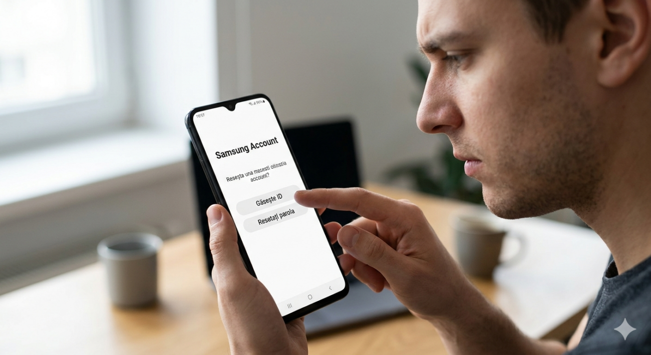 Recuperare parola id cont Samsung