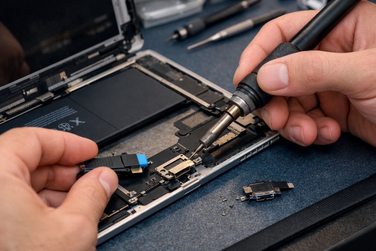 Schimbare Mufa Incarcare Alimentare Ipad AIR