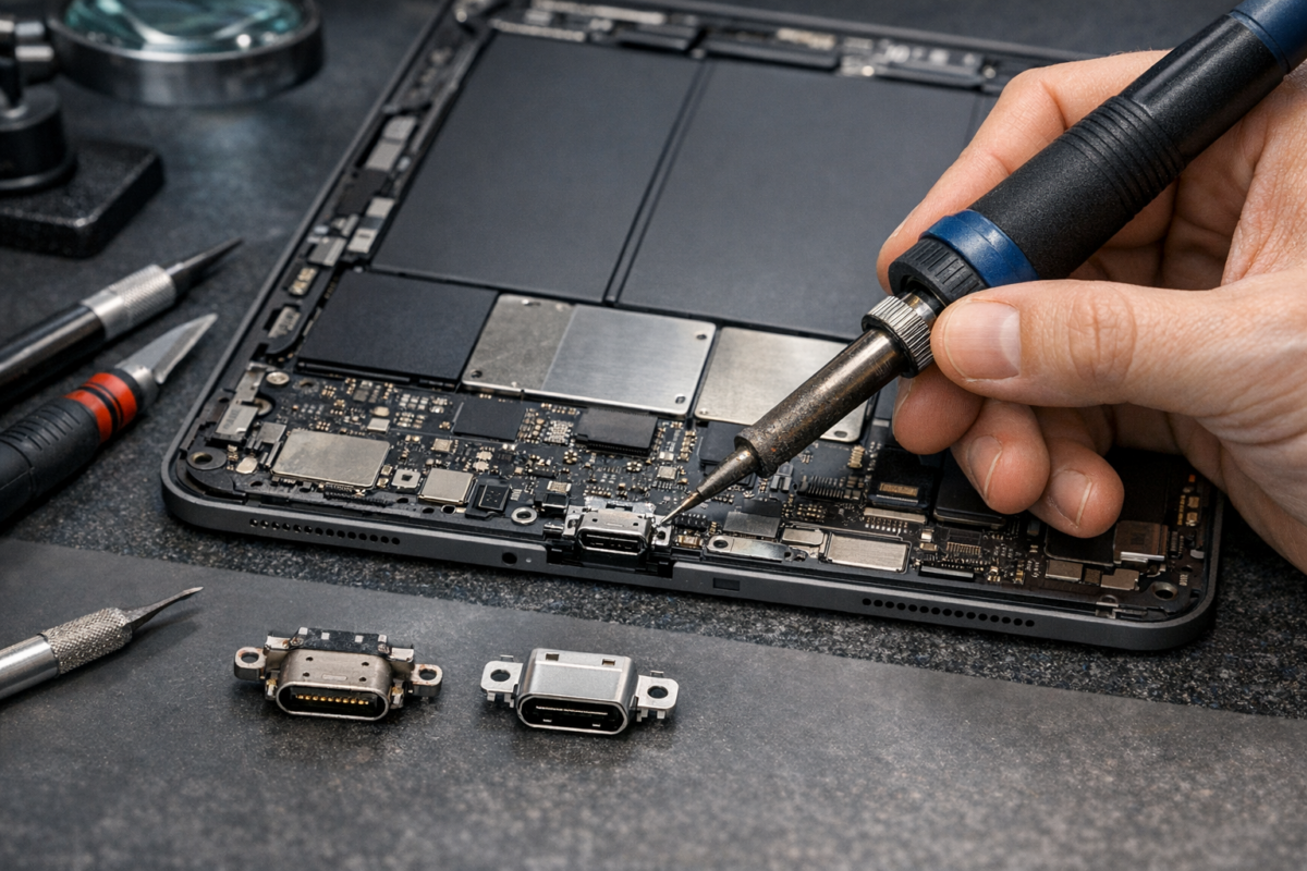 Schimbare Mufa Incarcare Alimentare Ipad PRO
