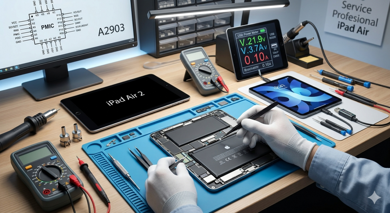 Tableta Ipad AIR nu mai porneste - aprinde - deschide