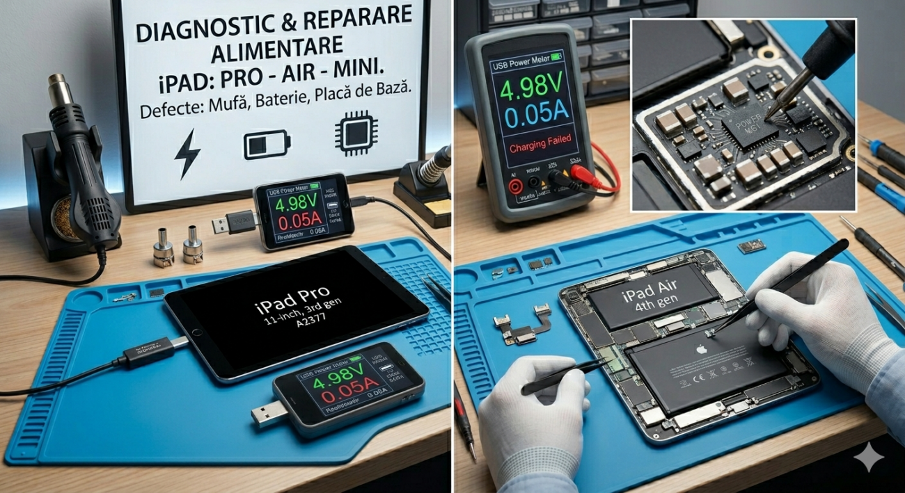 Tableta Ipad PRO AIR Mini nu mai incarca