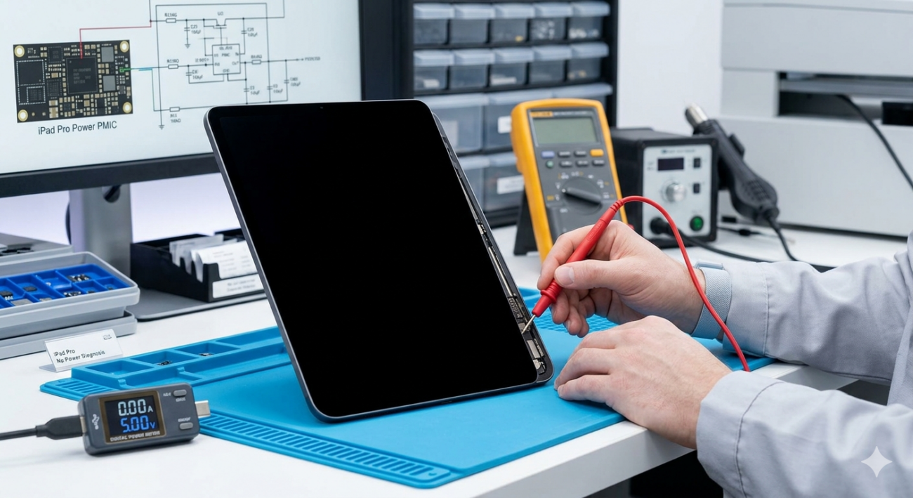 Tableta Ipad PRO nu mai porneste - aprinde